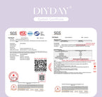 DIYDAY W Shape Eyelash Extension 3d 4d 5d 6d 7d 8d W-Shaped Eyelashes Premade Fans Individual BASF Mink Faux Lashes