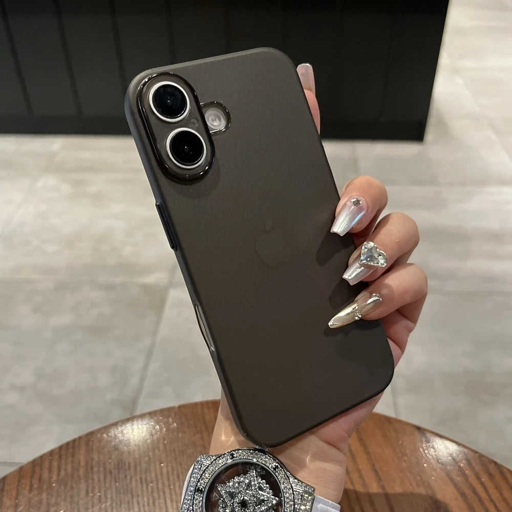 Ultra Thin PP Case For iPhone 18 17 16 15 14 13 12 11 Pro Max 16 15 Plus Matte Cover For iPhone 18Pro Slim Clear Shockproof Case