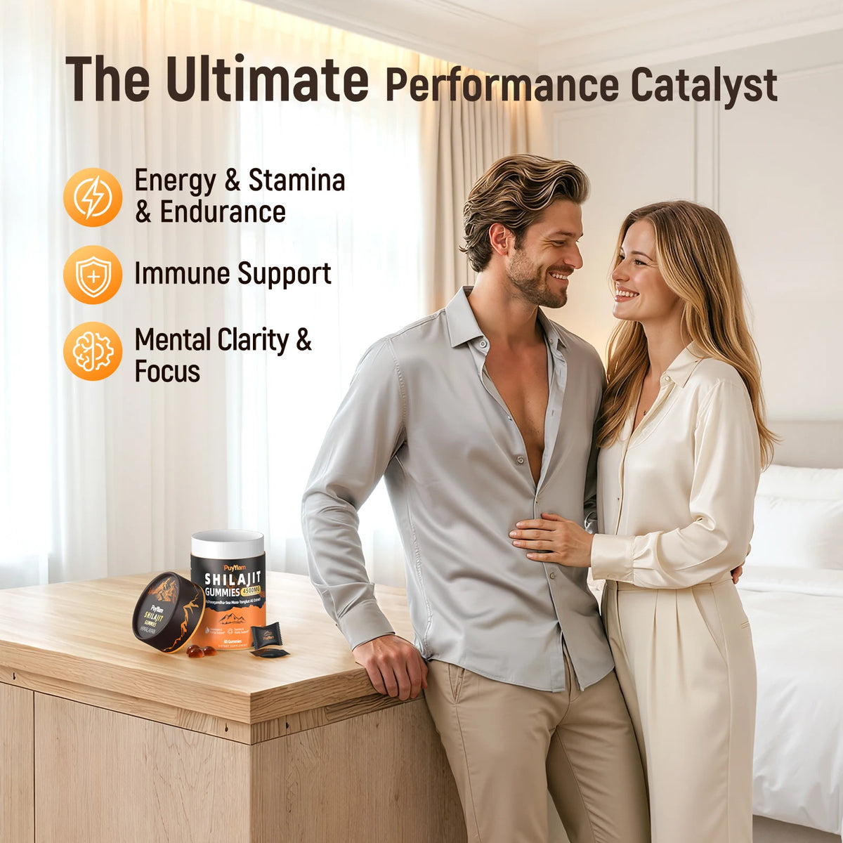 SHILAJIT GUMMIES Supplements Immune Health 4500MG