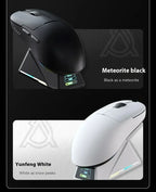 AJAZZ AJ159 APEX Mouse Tri Mode Wireless 8K PAW3950 Sensor Low Latency Gaming Mouse Charge Base Customize Lightweight Pc Gamer