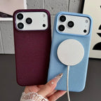 Luxury Official Technology Woven Magnetic Case For iPhone 18 17 16 15 14 13 Pro Max For Magsafe Technical Fabric Original Cover