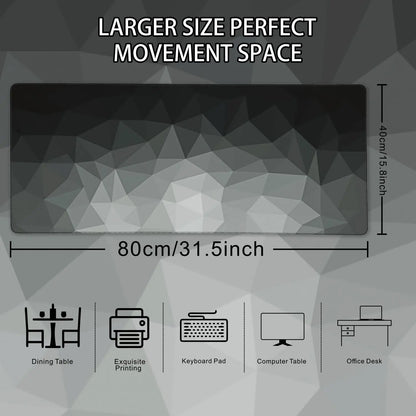 Large Thickened Gaming Mouse Pad | Stitched Edges, Non-Slip Base, Multiple Sizes