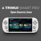 AMPOWN Trimui Smart Pro Consoles 4.96'' IPS Screen Handheld Game Players Linux System Emulator Portable Console Retro Video Game