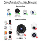 Night Light Galaxy Projector Starry Sky Projector Planetarium Lamp 6 Pack (Projector Not Included)