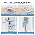 Flexible Desktop Phone & Tablet Stand | Adjustable Lazy Bracket for iPhone & Samsung