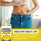 Candida Cleanse - Liver Cleansing, Detoxifying, Supports Intestinal Health, Cleansing Colon, Boosting Energy, 120 Capsules