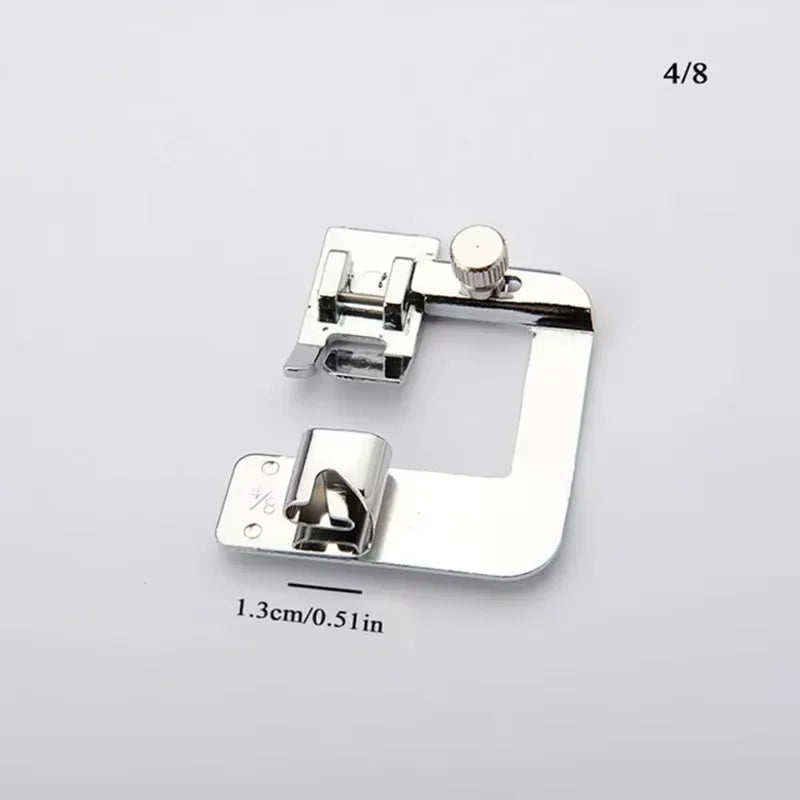 Sewing Hemming Set 1/3Pcs Wide Hem Foot 1Pc Or 3Pcs Narrow Rolled Hem Presser Feet For Brother Singer Low Shank Sewing Machines