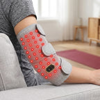 Red Light NIR Elbow Brace With Vibration Heating Massager For Joint Pain Relief