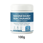Magnesium Niacinamide Relief Body Cream, Magnesium Cream Cooling Formula, Lightweight, Non-greasy