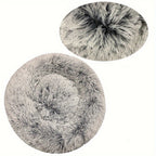 Round Dog Bed Winter Warm Cat Bed Plush Basket for Dog Washable Pet Bed for Small Medium Large Dog Sofa Cat