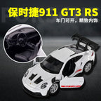 1:36 Porsche 911 992 GT3 RS Alloy Track Racing Car Model Diecast Metal Sports Car Model High Simulation Collection Kids Toy Gift