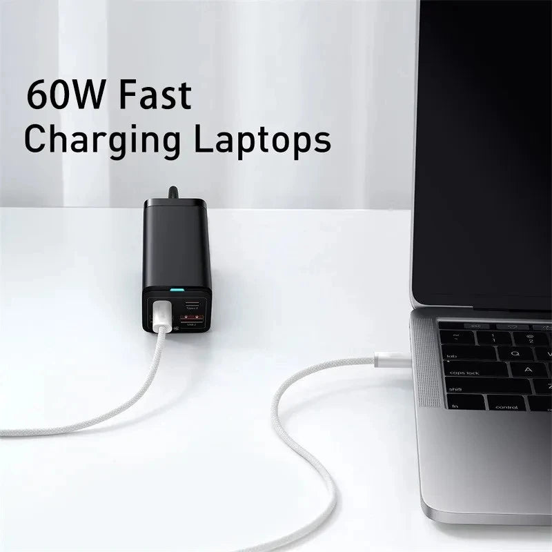 Original USB-C Cable For iPhone 16 15 Pro Max PD 60W Fast Charging For Huawei Xiaomi Samsung Type C Weaving Cable Accessories