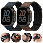 Magnetic Strap Silicone Bracelet For Apple Watch ultra 3 2 49mm 45mm 44mm 40mm 42mm 46mm 41mm 38mm IWatch Series 11 10 SE 9 8 7