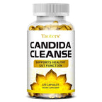 Candida Cleanse - Liver Cleansing, Detoxifying, Supports Intestinal Health, Cleansing Colon, Boosting Energy, 120 Capsules