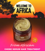 Africa Crazy Chebe Hair Butter Traction Alopecia Anti-break Hair Growth Products Moisturize Repair Dry Hair Mask Beauty Health