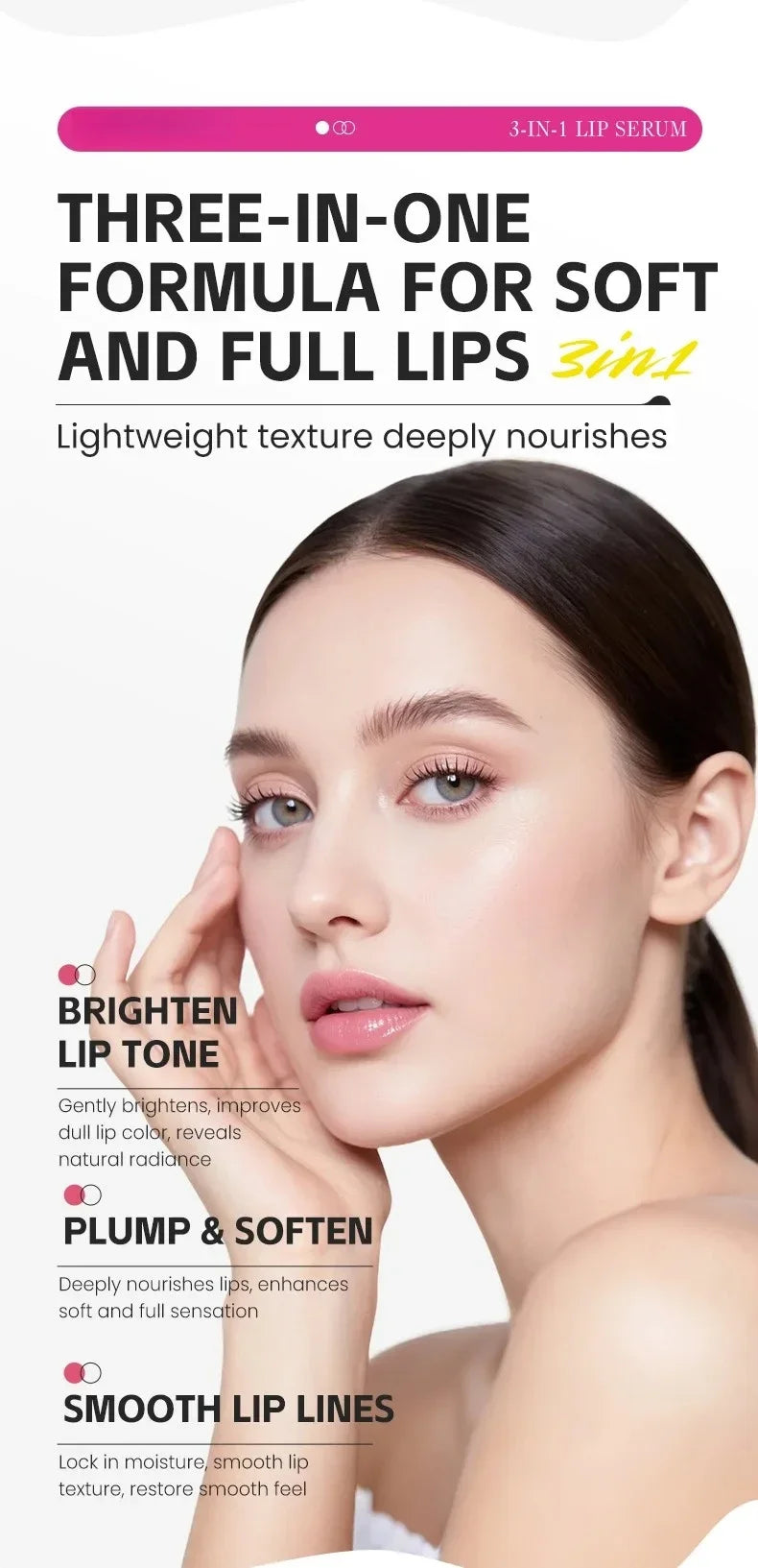 Instant Plumping Lip Essence Oil Increase Lip Elasticity Long-lasting Moisturize Nourishing Lip Plumper Gloss Sexy Beauty Makeup
