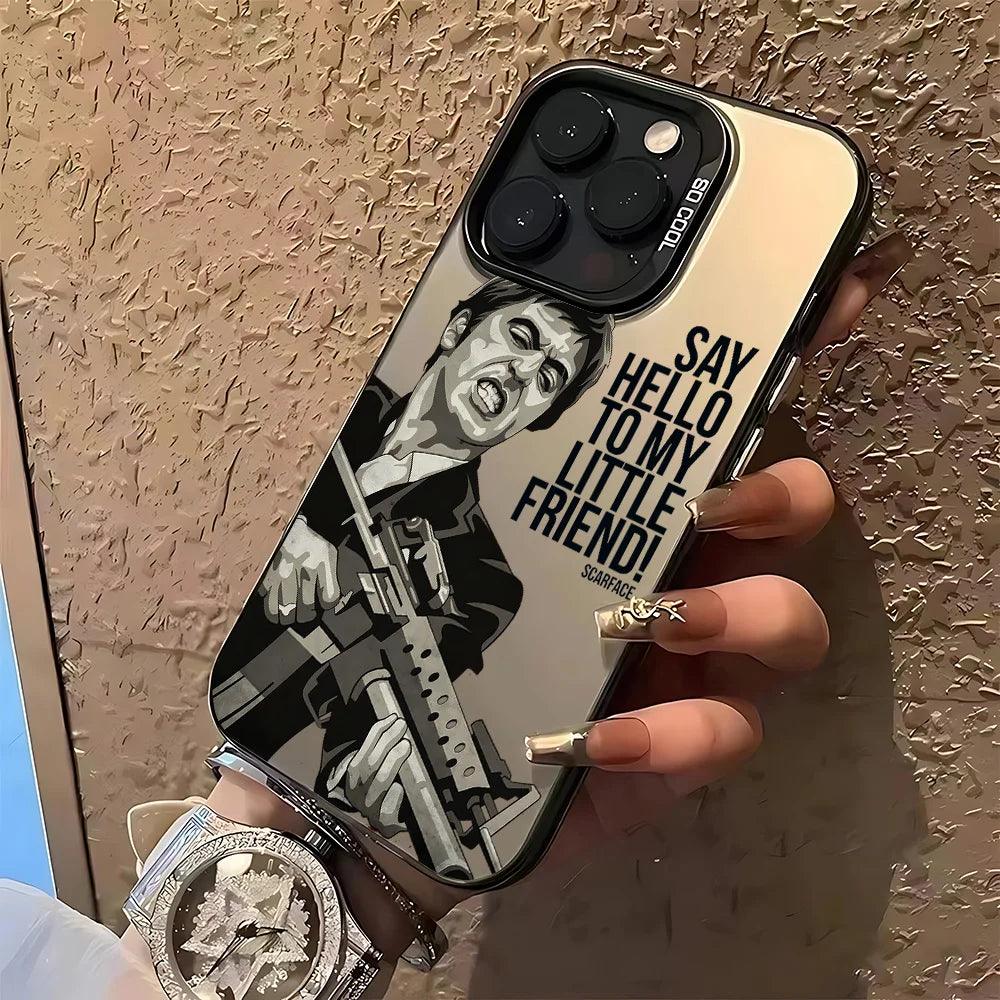 Fashion Hot S-Scarface Phone Case for Samsung Galaxy S26 S25 S24 S23 S22 S21 FE Ultra Edge Plus 4G 5G Anti Fall Matte Cover