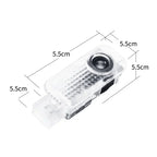 2PCS Car Door LED Light Logo Laser Projector Welcome Light For Audi sline TT Q2 Q3 Q5 Q7 Q8 A3 A4 A5 A6 A7 R8 B5 B6 B7 B8 C5 C6