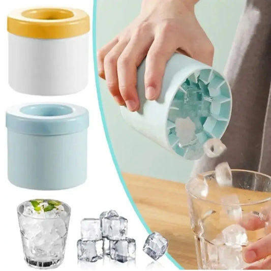 Silicone Round Ice Cube Mold – DIY Barware