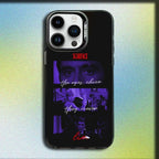 Movie S-Scarfaces Tony M-Montana Phone Case For iPhone 16,15,14,13,12,11,Mini,Pro,SE,MAX Gray Matte Silicone Black Cover