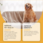 Dog Allergy Immune Dietary Supplement Natural Formula Relieve Allergic Reactions Daily Use Safe for Dogs Immune Support Liquid