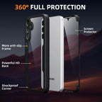 Full Body Protection Case for Samsung Galaxy A57 A37 A27 A17 5G A56 A36 A26 A16 5G A55 A35 A25 Protective Cover Funda Coque Capa