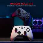 GameSir Nova Lite Wireless Gamepad, Bluetooth Gaming Controller with Hall Effect for Switch, Android, iOS, PC, Steam Games