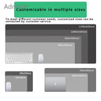 XXL Desk Mat Black And White Strata Liquid Mousepad Large Abstract Mouse Pad Gaming Deskmat With Lockedge Office Non-slip Carpet