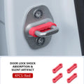 SEAMETAL Car Door Shock Absorber Universal Car Door Buckle Soundproof Deadener Damper Cushion Anti-Vibration Buffer Pad