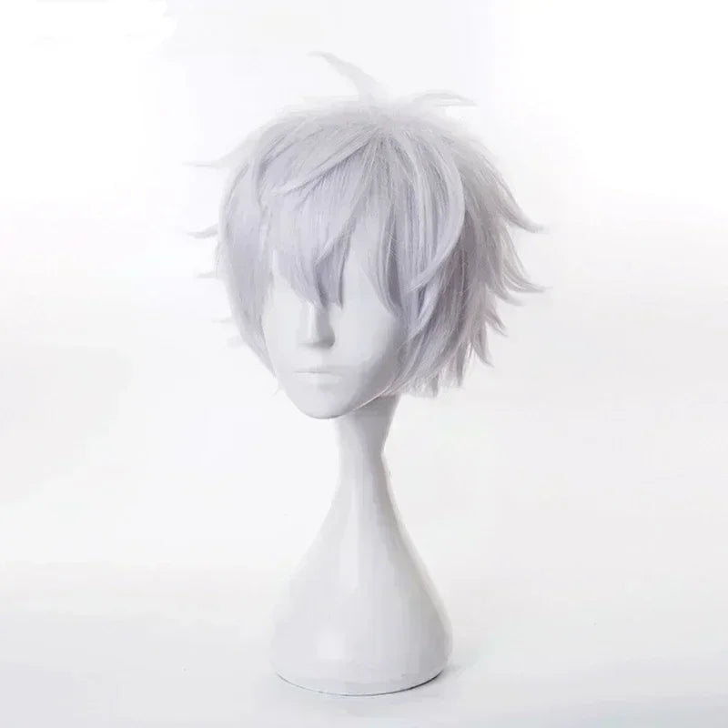 Anime Gojo Satoru Cosplay Uniform Jujutsu Kaisen Gojo Satoru Cosplay Costume High School Uniform Wig Suit Halloween Costumes