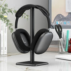 Aluminium Alloy Headphone Stand Holder Rack Space Saving Desktop Organizer Display Earphone Mount Hanger Headset Support Stand