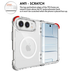 High Clear Magnetic Phone Case For iPhone Duo IPhone Duo 18 Ultra For Magsafe Wireless Charging Folding Bumper Hinge Cover