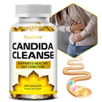 Candida Cleanse - Liver Cleansing, Detoxifying, Supports Intestinal Health, Cleansing Colon, Boosting Energy, 120 Capsules