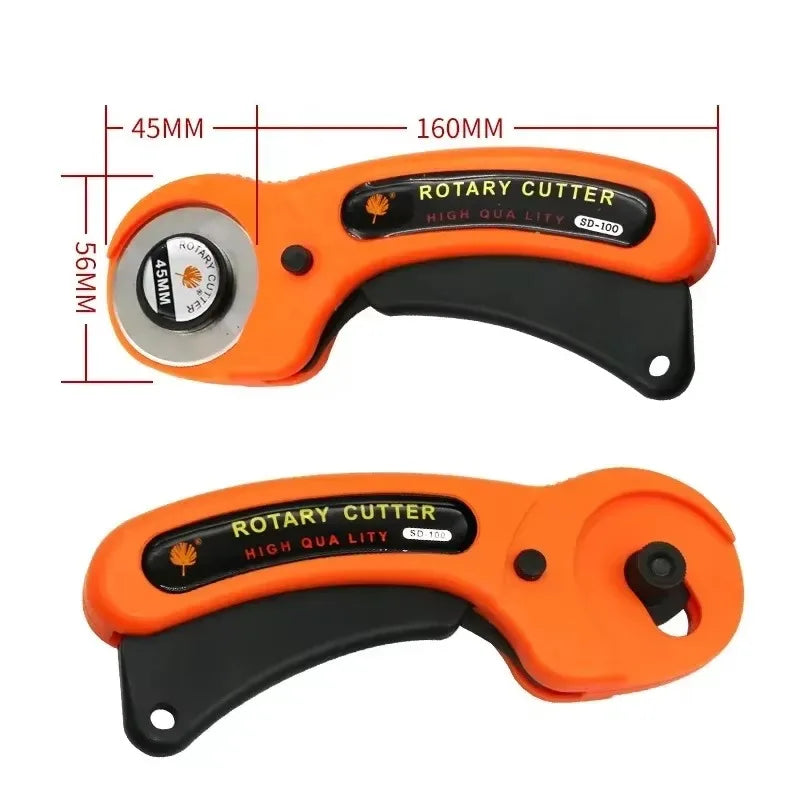 Sewing Rotary Cutter Kit 45mm Rotary Cutter  Cutting Mat Patchwork Ruler Precision Knife for Sewing Quilting Crafts