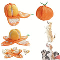 Lustiges Plüschtier für Hunde, interaktives Spielzeug zur Angstlinderung, quietschendes Spielzeug, Knisterpapier, Schnüffelteppich für kleine Hunde
