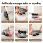 Six Head Deep Tissue Massage Gun High Frequency Vibration Muscle Relaxer