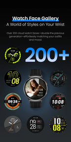 HAYLOU Solar Lite 2 Smartwatch 1.43'' AMOLED Display 24h Health Monitoring 150+ Sports Modes Voice Calling Smart Watch 1ATM