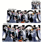 Bleach Kurosaki Ichigo Anime Mouse Pad Pc Gamer Accessories Desk Mats Rubber Carpet Mousepad Office Table Pads Gaming Mouse Mats