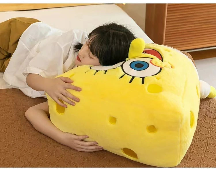 35-100CM SpongeBob Doll SquarePants Patrick Star Plush Anime Cartoon Toy Soft Cute Stuffed Collection Children's Birthday Gift