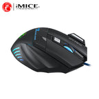 4-Keys Gaming Wired Optical Mouse RGB Backlit 3200DPI Adjustable Ergonomic Design Gamer Mouse For PC Computer Laptop Tablet