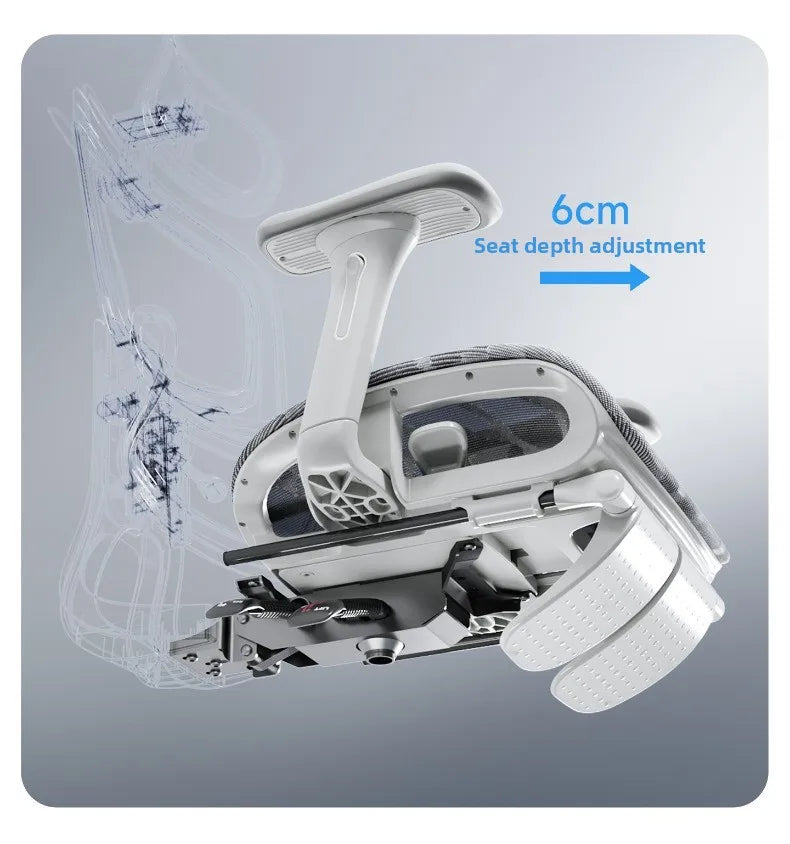 Stable Durable Ergonomic chair, computer chair, office chair, reclining dual-purpose office rotating chair, e-sports chair