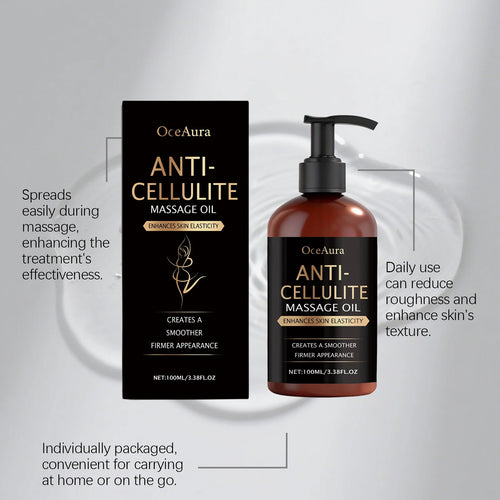 100ML Anti-cellulite Body Oil Moisturizing & Nourishing Enhance Smoothness Firming Soothing Discomfort Mild Body Essence Oil