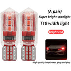 Width light modified car led lens t10 small light bulb super bright car exterior lights running lights general wholesale h11 h7