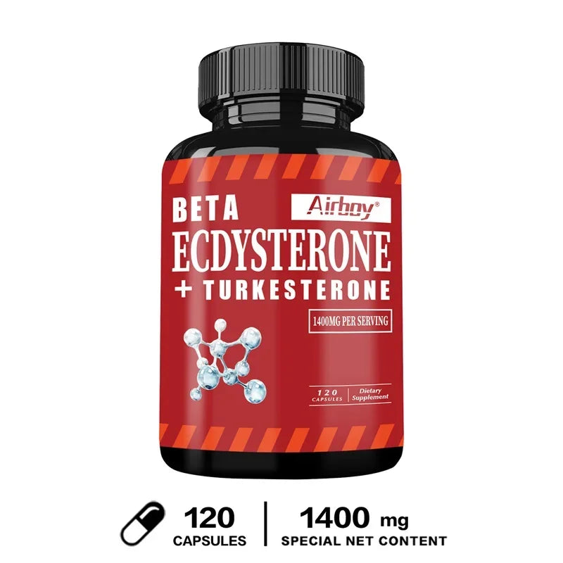 Beta Ecdysterone and Turkesterone Supplements - Increase Muscle Mass, Improve Athletic Performance and Strength