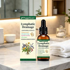 1-5pcs Natural Herbal Lymph Support Care Drops Lymphatic Drainage Oral Liquid Relieve Body Swelling Boost Energy