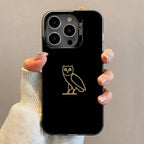 D-Drake O-OvO OWL Phone Case For iPhone 17 16e 16 15 14 13 12 11 mini Pro Max X XR XSMAX 8 7 Air Plus Anti Fall Matte Back Cover
