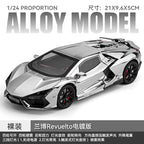 1:24 Lamborghini Revuelto Super Sports Car Alloy Metal Diecast Model Car Ornament Decoration Collectibles Kids Toy Birthday Gift