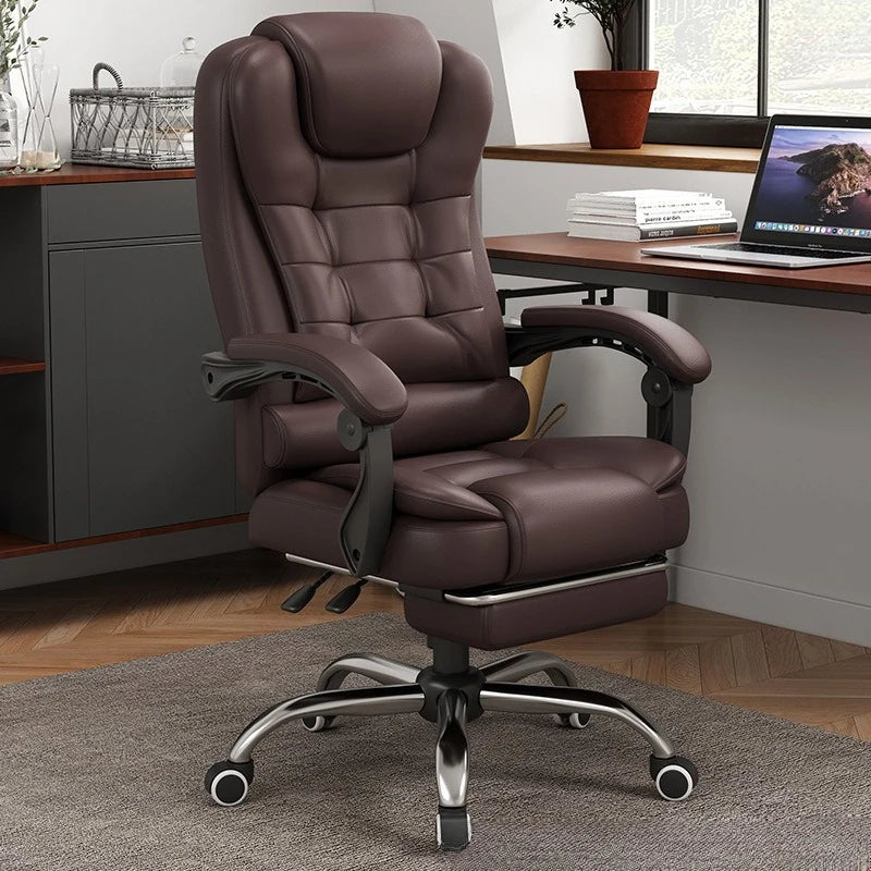 Multi-functional Computer chair Household comfortable boss chair Lifting swivel chair Recumbent back office chair