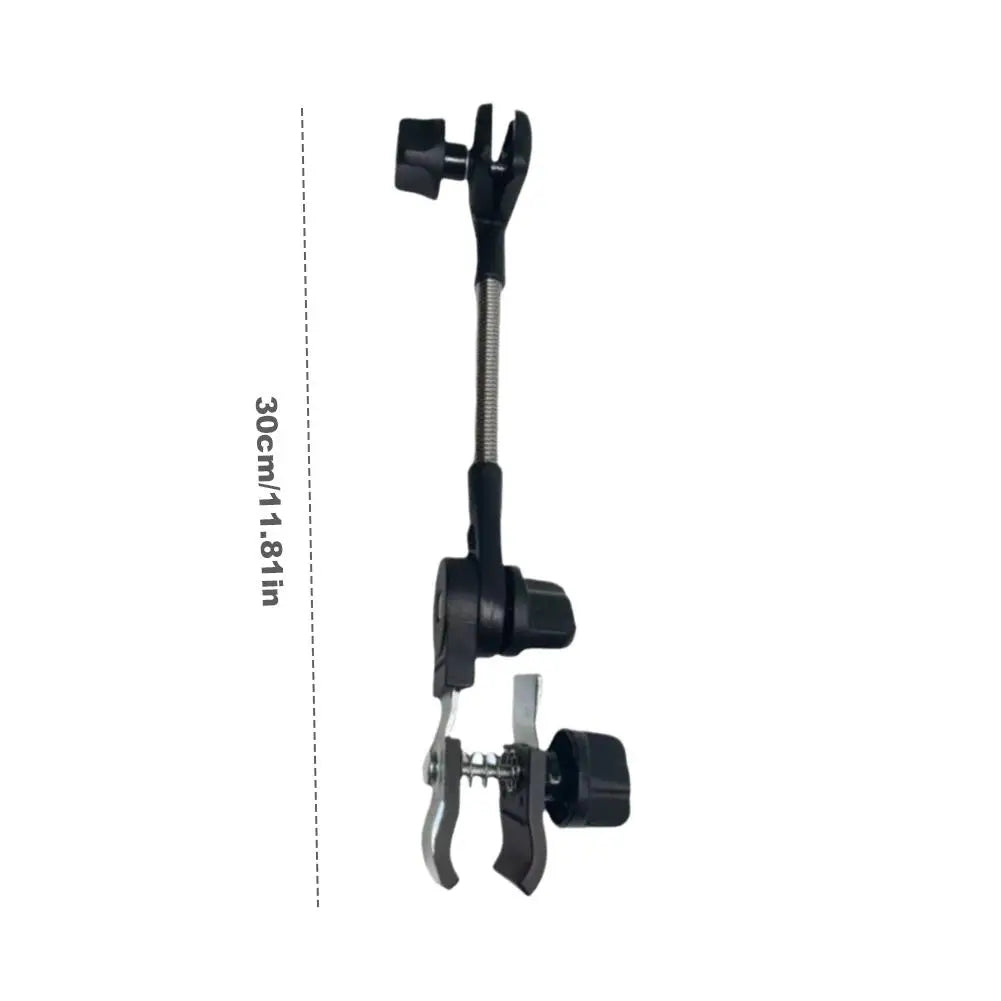 Fishing Umbrella Holder Sunshade Clamp 360 Degree Adjustable Bracket for 7-40mm Pole Outdoor Beach Camping