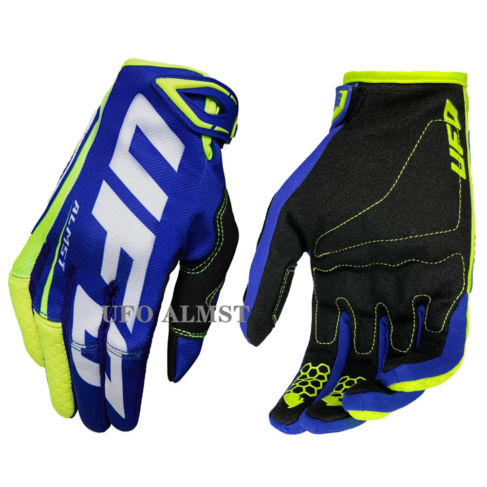 UFO Almst Off-Road Motorcycle Gloves Enduro Shockproof Mens Racing Guantes Moto Cross Luvas Motorbike MX ATV Gloves for Summer
